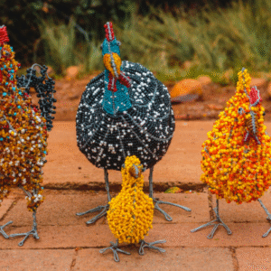 Wire Beaded Chicken/Chick