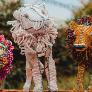 Beaded Lion