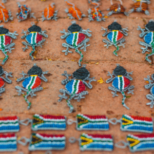 South African Flag Keyholes